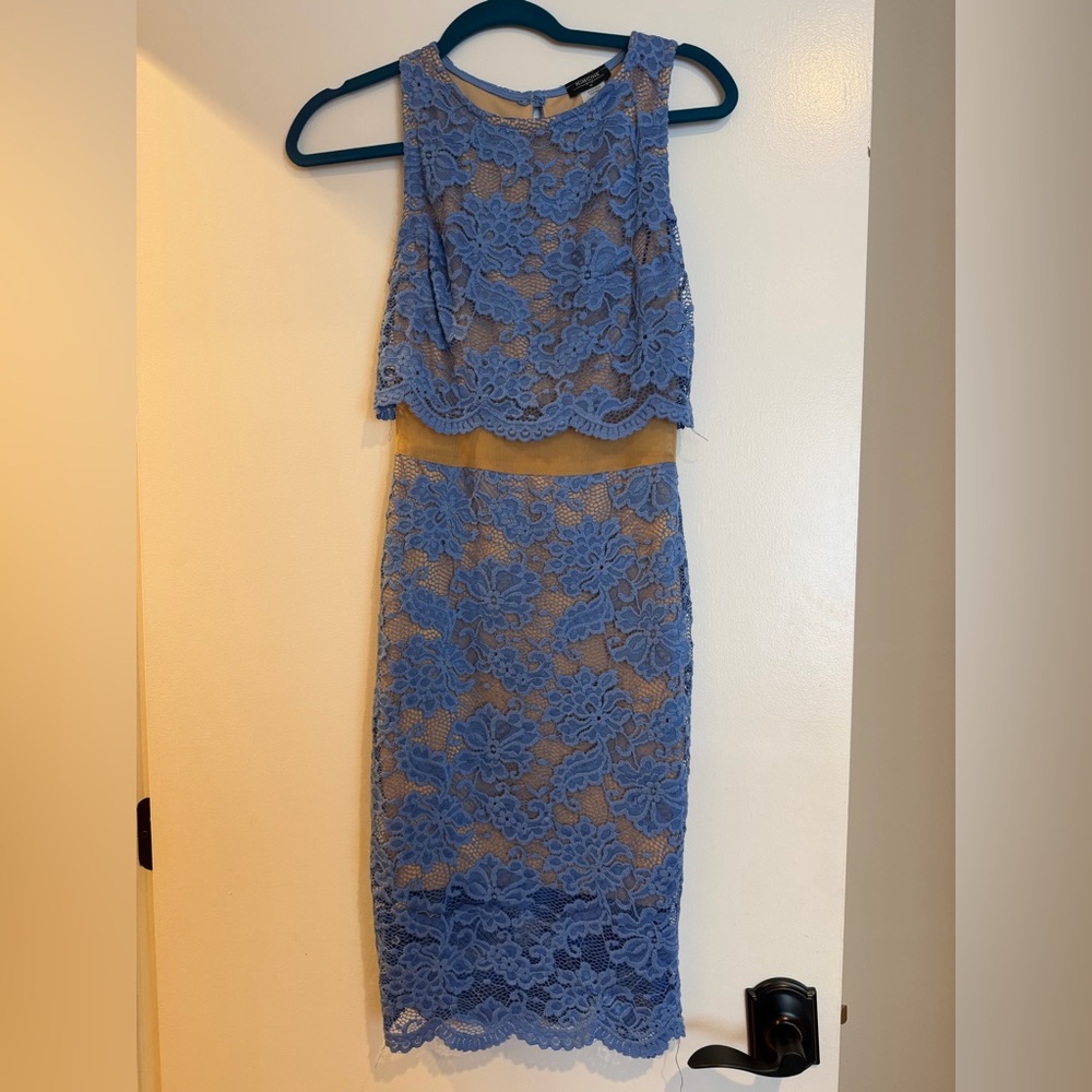 Blue Lace Dress
